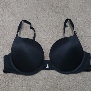 La Senza black beyond sexy push up front clasp bra 36B